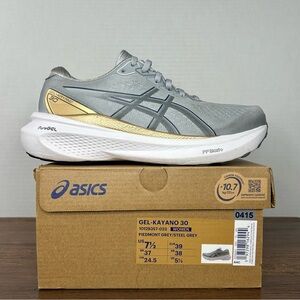 ASICS Gel-Kayano 30 Gray Running Shoes Women Size 7.5